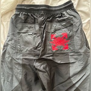Off White X Jordan Woven Pants Black